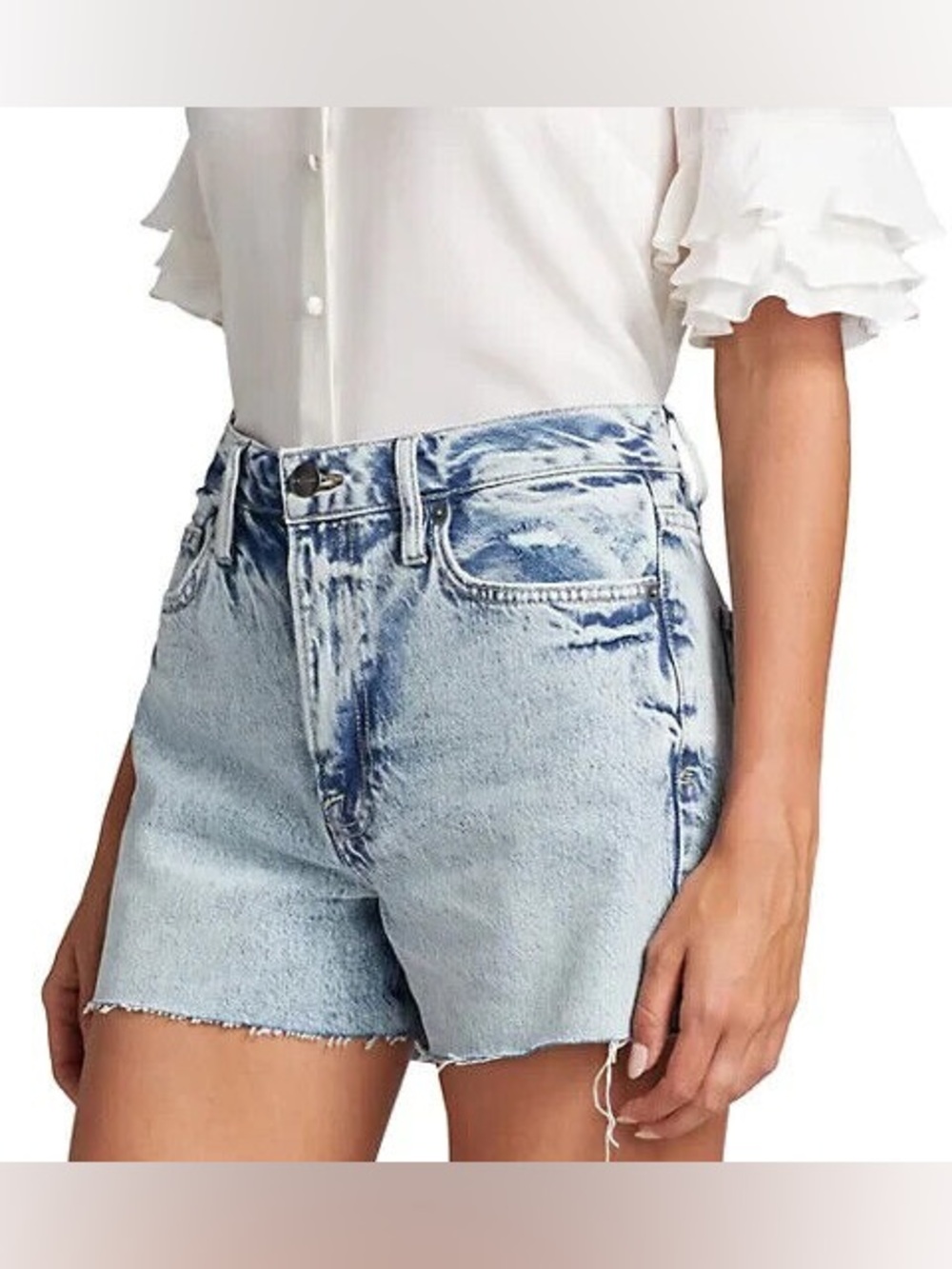 FRAME Le Simone Jean Short - Size 25